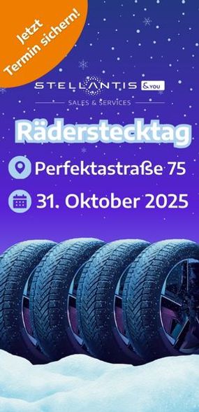 Stellantis &You Räderstecktag Perfektastraße