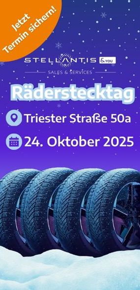 Stellantis &You Räderstecktag Triester Straße