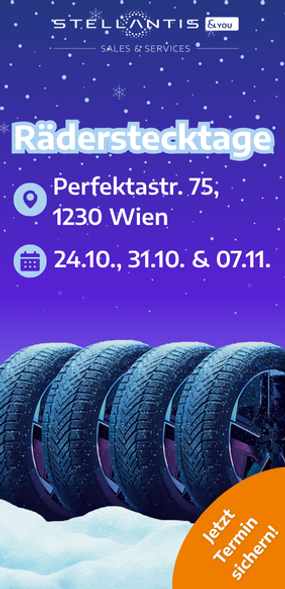 Stellantis &You Räderstecktage Perfektastraße