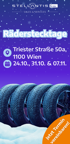 Räderstecktage Stellantis &You Triester Straße