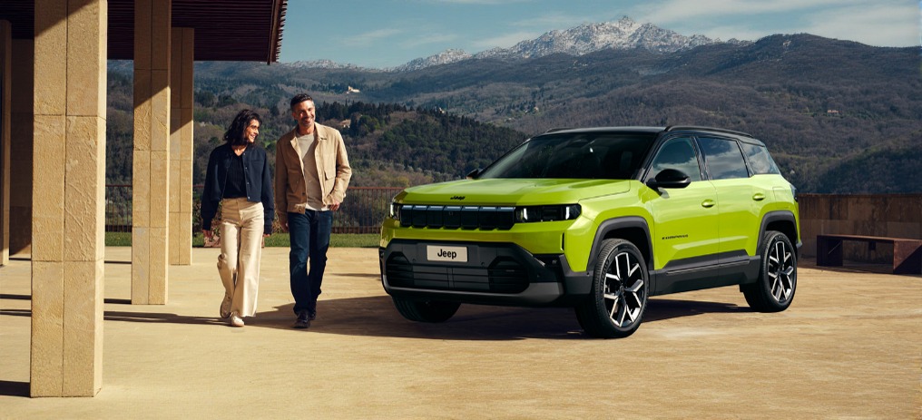 Por renovar tu coche, llévate un JEEP®;  Nuevo Compass First Edition Full Electric - Stellantis &You