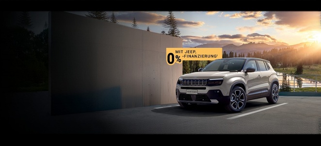 DER JEEP ®  AVENGER MJ26 0% FINANZIERUNG 1  - Stellantis &You