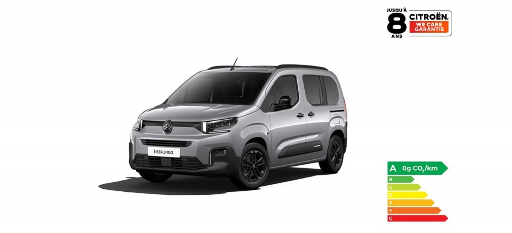 ë-BERLINGO Taille M - Moteur Electrique 136ch, Batterie 54 kWh, PLUS 5 places - Stellantis &You ë-BERLINGO Taille M - Moteur Electrique 136ch, Batterie 54 kWh, PLUS 5 places - Stellantis &You