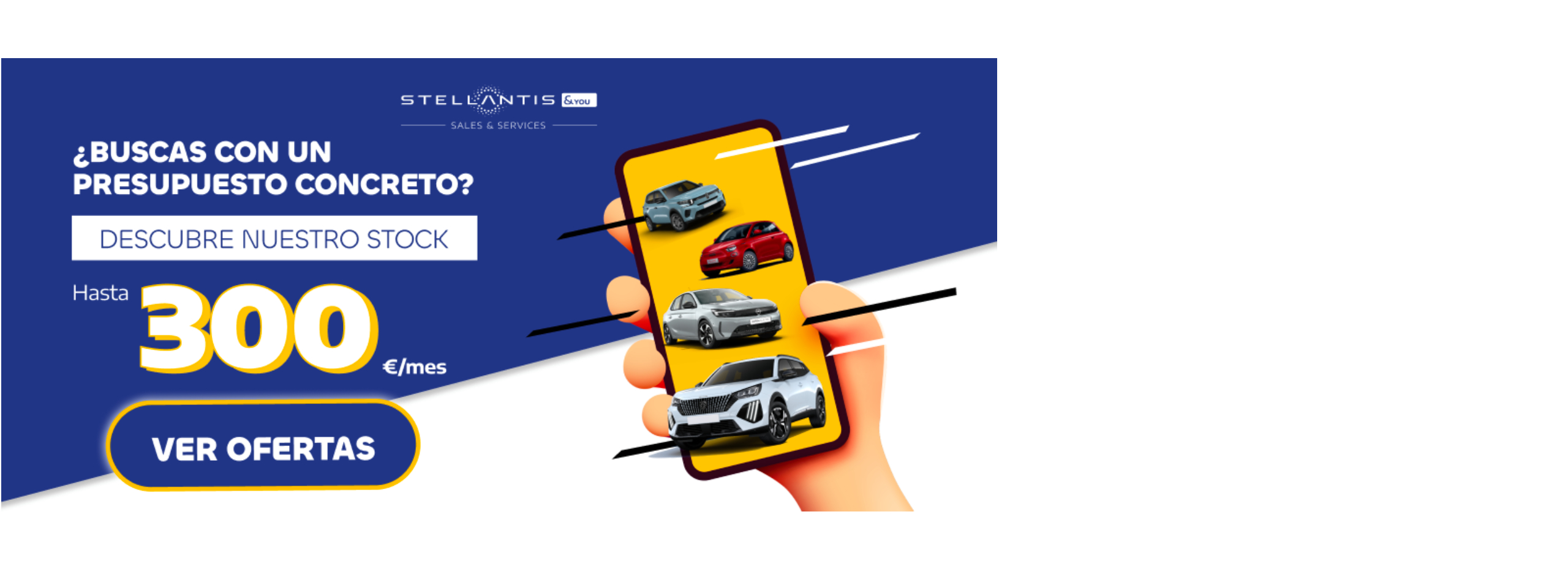 Estrena coche por menos de 300 € al mes