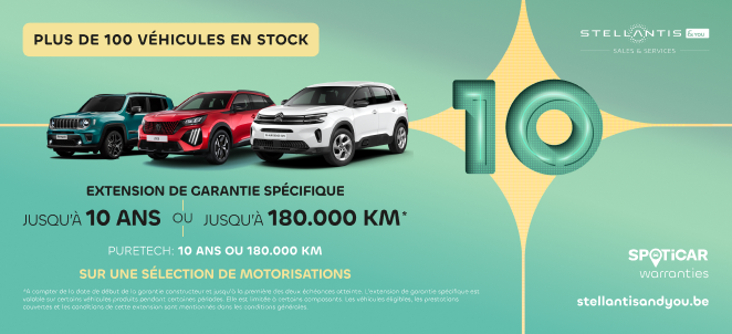 10 ans de garantie - Stellantis &You 10 ans de garantie