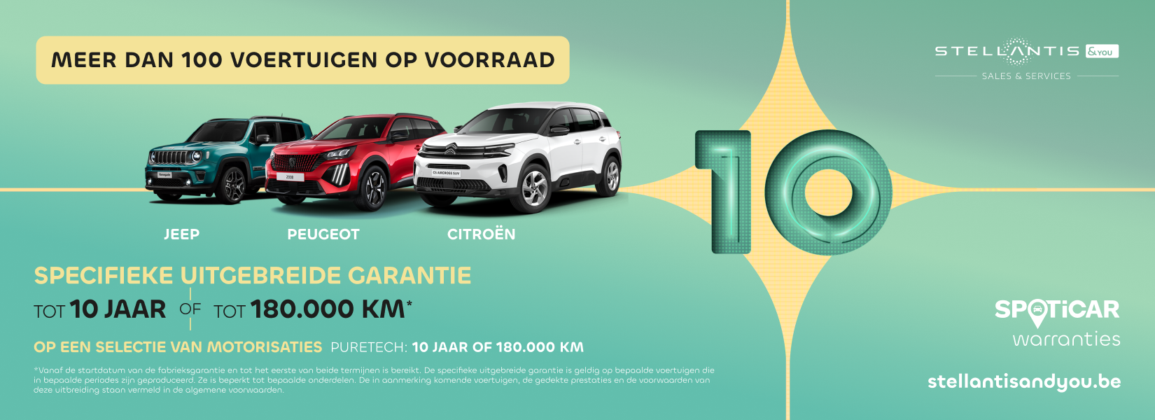 10 jaar waarborg