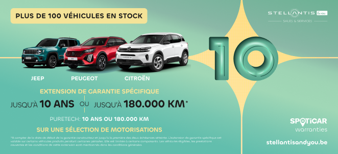 10 ans de garantie - Stellantis &You 10 ans de garantie