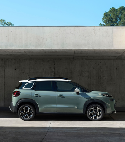 Diferencias entre un 4x4, un SUV y un crossover - Stellantis &You Citroën C3 crossback SUV verde - Stellantis &You