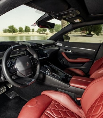Interior del Peugeot 508 Interior del Peugeot 508 - Stellantis &You