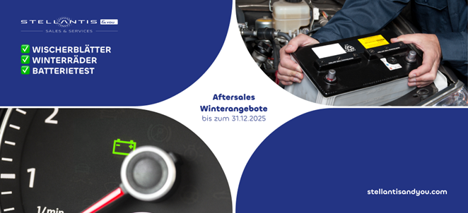 Aftersales Winterangebote - Stellantis &You Aftersales Winterangebote