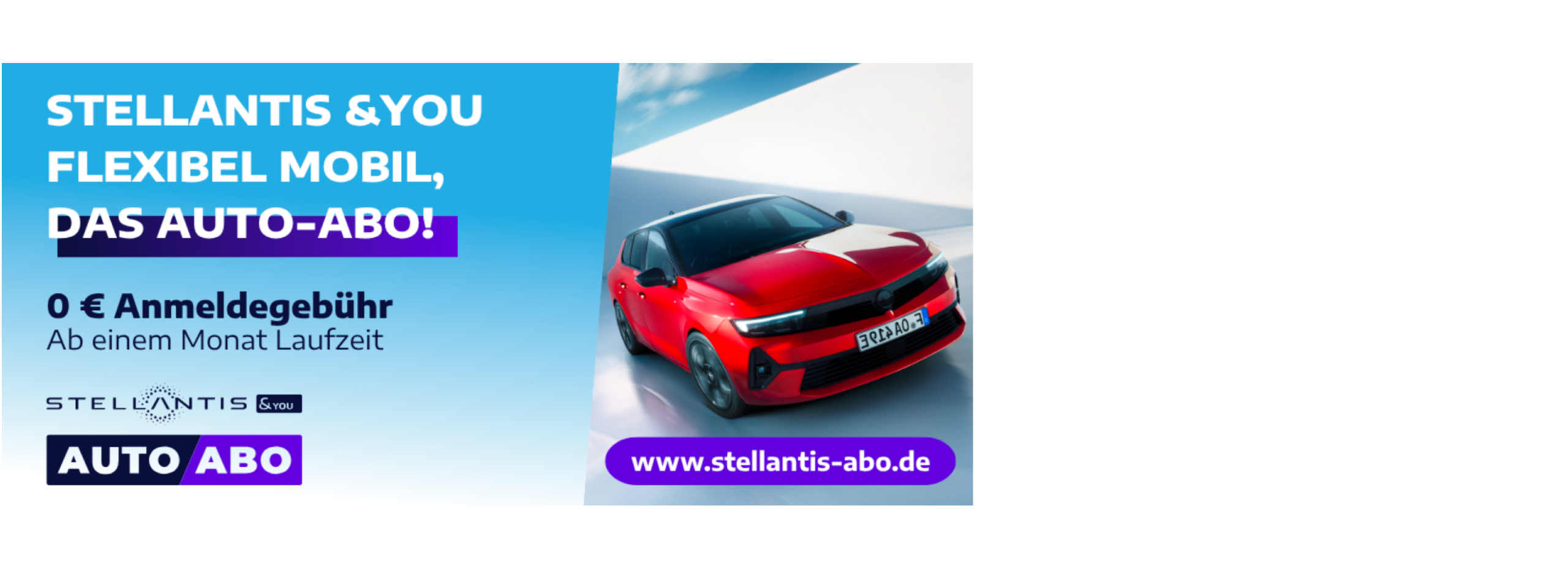 Stellantis &You Auto-Abo Stellantis &You Auto-Abo