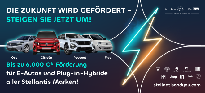 Elektro & PHEV Förderung 2026  - Stellantis &You Deutschland