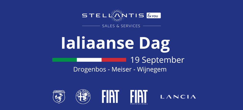 Italian days nl - Stellantis &You Belgique Italian days nl - Stellantis &You Belgique