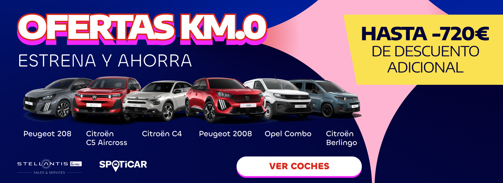 Estrena y ahorra en la compra de tu coche - Stellantis &You
