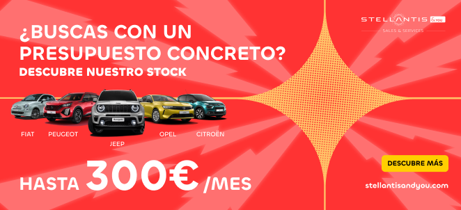 Estrena coche por menos de 300 € al mes