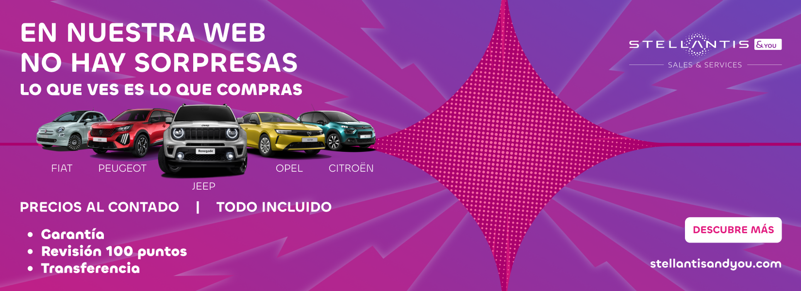 En nuestra web no hay sorpresas - Precios todo incluido