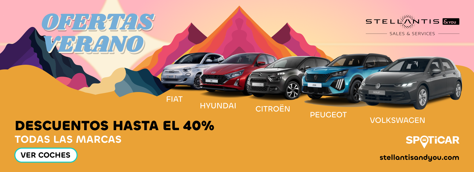 Rebajas de Verano - Stellantis &You España Consigue los descuentos de verano