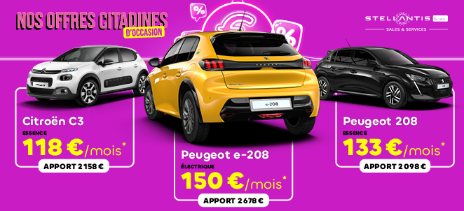 Offre LOA citadine - Stellantis &You