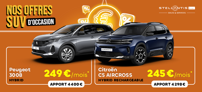 Offre LOA SUV - Stellantis &You