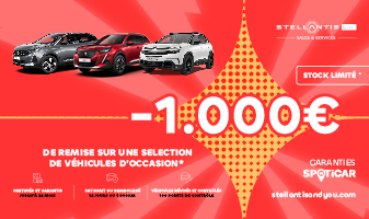 Offre Janvier – 1 000€ de remise - Stellantis &You