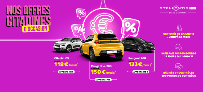 Offre LOA citadine - Stellantis &You