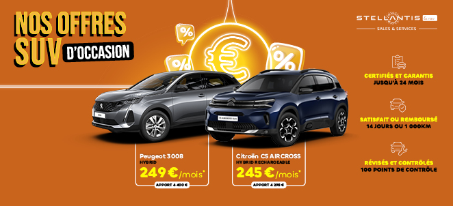 Offre LOA SUV - Stellantis &You