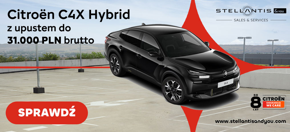 Citroen C4X oferta specjalna - Stellantis &You