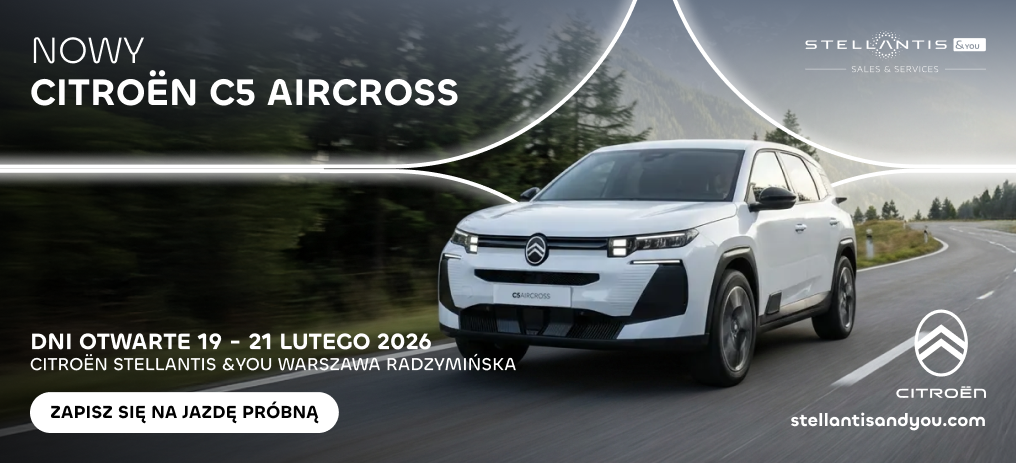 Dni Otwarte Nowy Citroën C5 Aircross - Stellantis &You Dni Otwarte Nowy Citroën C5 Aircross