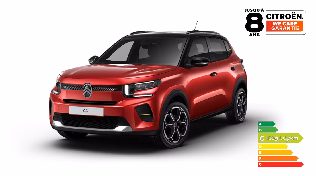 C3 Turbo 100ch, boîte manuelle, YOU - Stellantis &You C3 Turbo 100ch, boîte manuelle, YOU - Stellantis &You