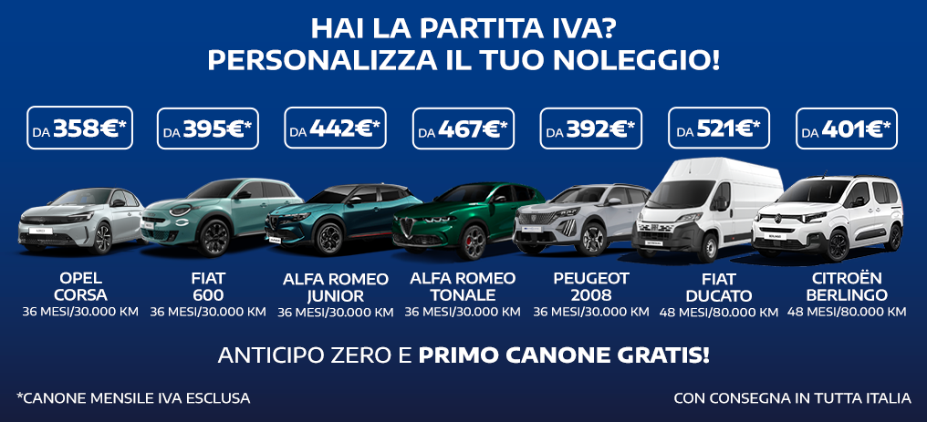 Noleggio lungo termine - Stellantis &You Noleggio lungo termine - Stellantis &You