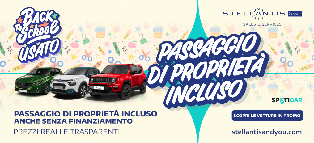 Usato Back to School Roma - Stellantis &You