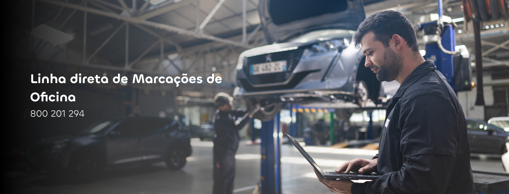 Linha direta de Marcação de Oficina - Stellantis &You