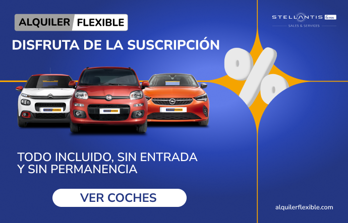 ALQUILER FLEXIBLE: Disfruta de la suscripción