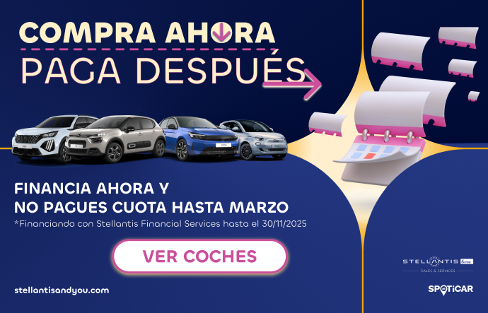 Compra tu coche ahora y no pagues hasta marzo