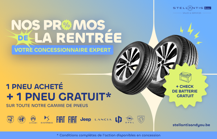 Nos Promos de la rentrée!