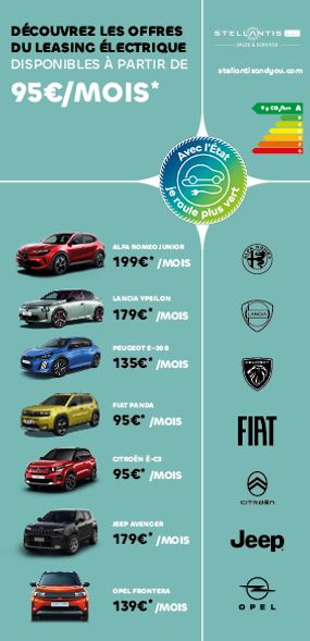 Passez à l’électrique avec le Leasing Social