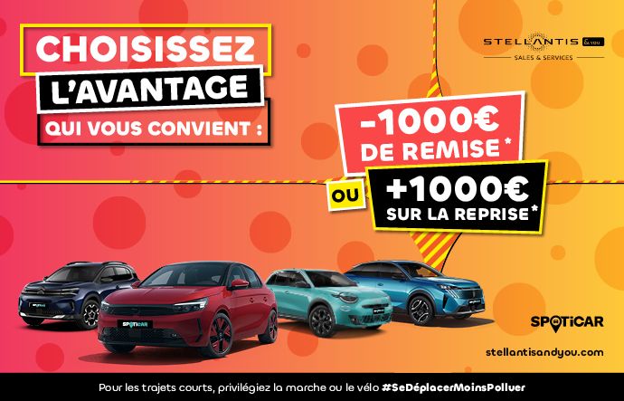 CHOISISSEZ L’AVANTAGE QUI VOUS CONVIENT