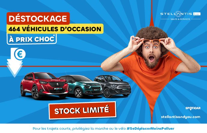 DESTOCKAGE VEHICULES D'OCCASION A PRIX CHOC !