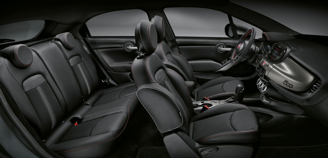 fiat 500x sport interieur