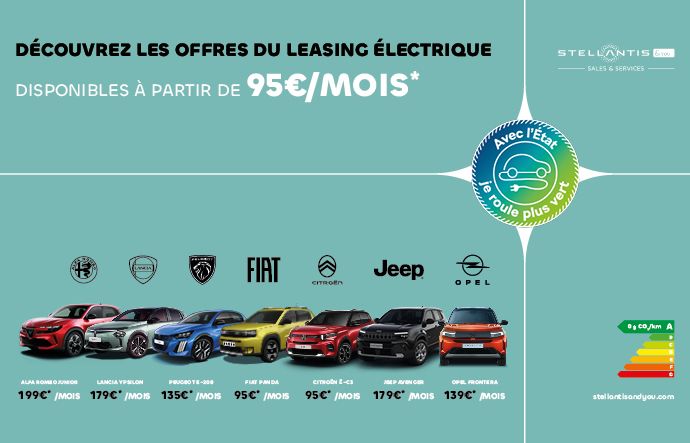 Passez à l’électrique avec le Leasing Social