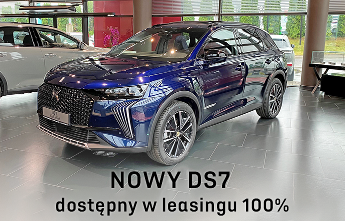 DS7 w leasingu 100%